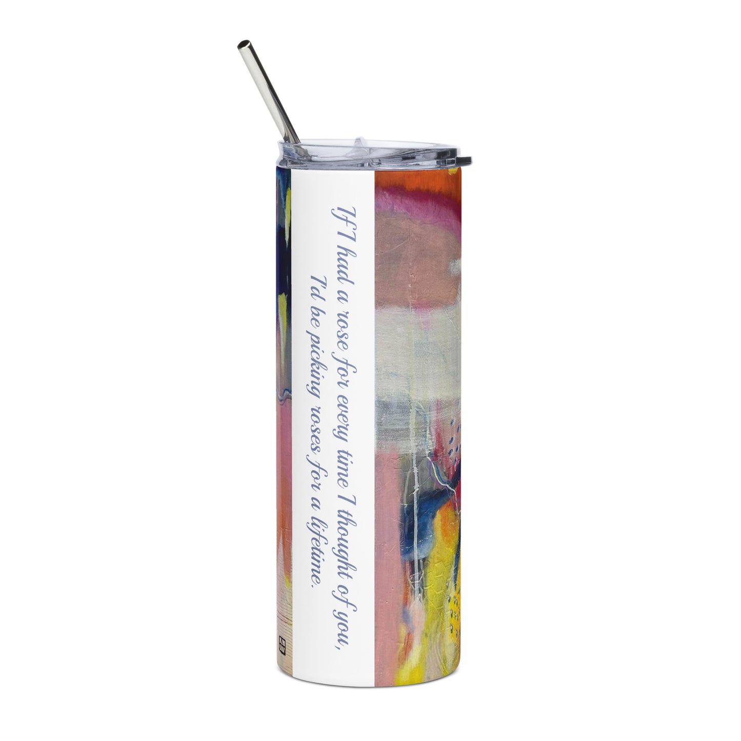 Picking Roses Stainless steel tumbler