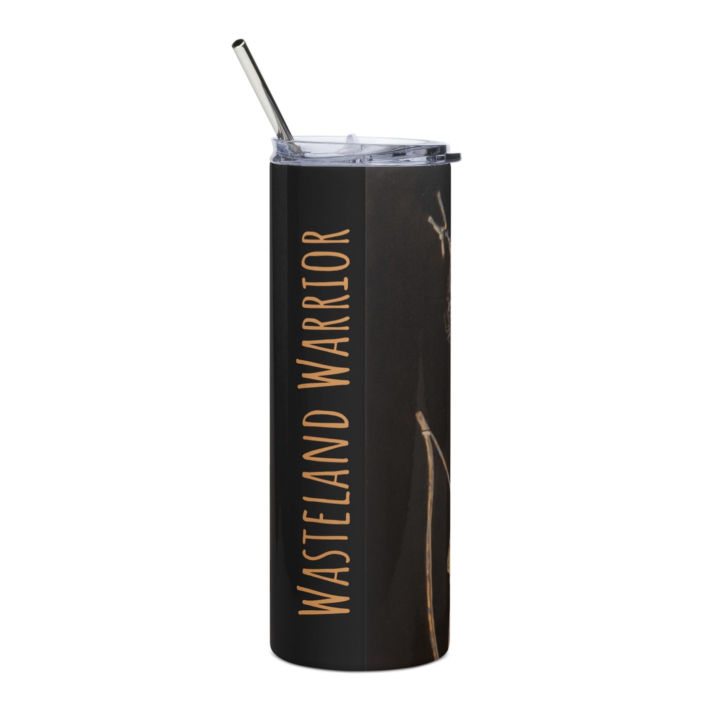 Wasteland Warrior Stainless steel tumbler