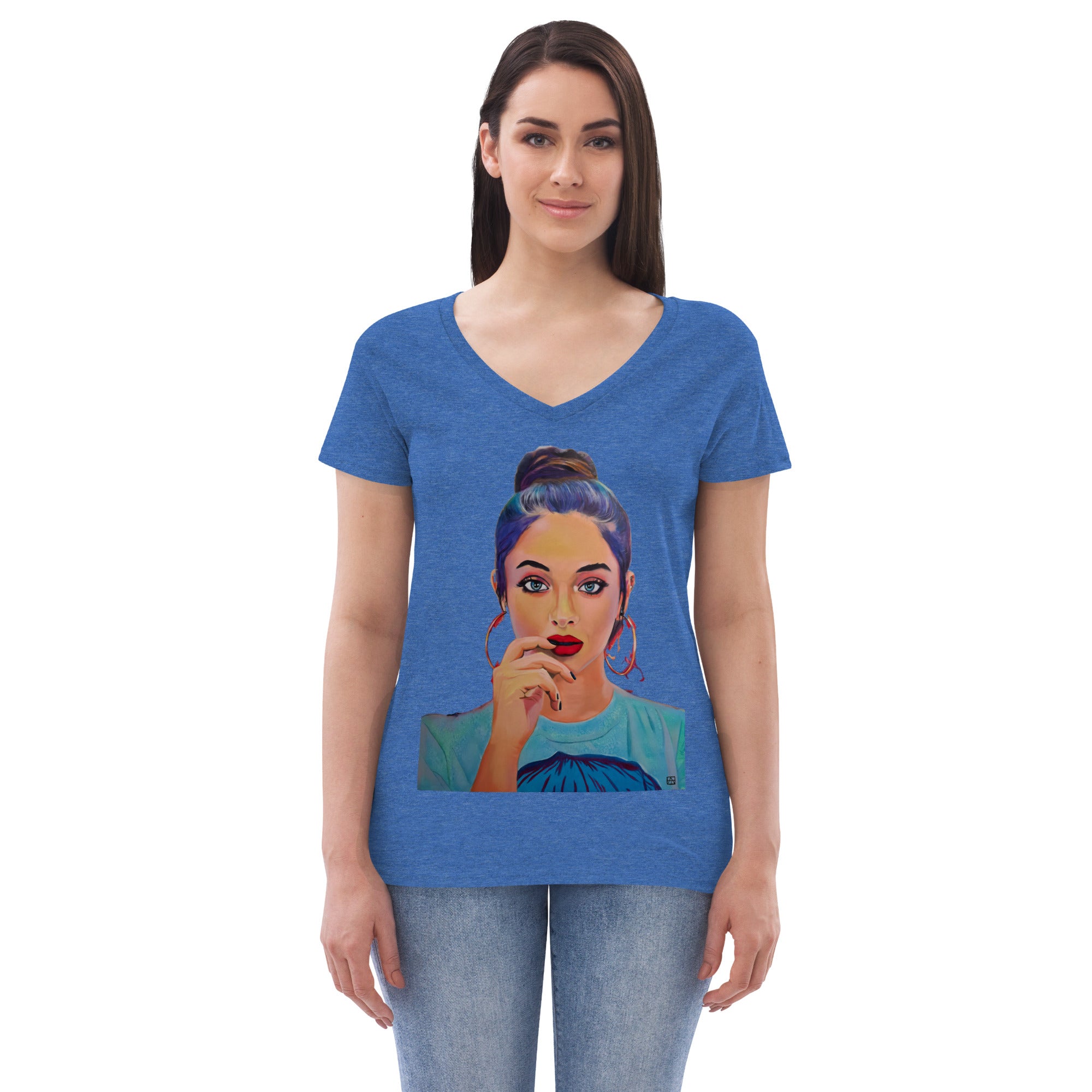Extra Ordinary Women’s recycled v-neck t-shirt