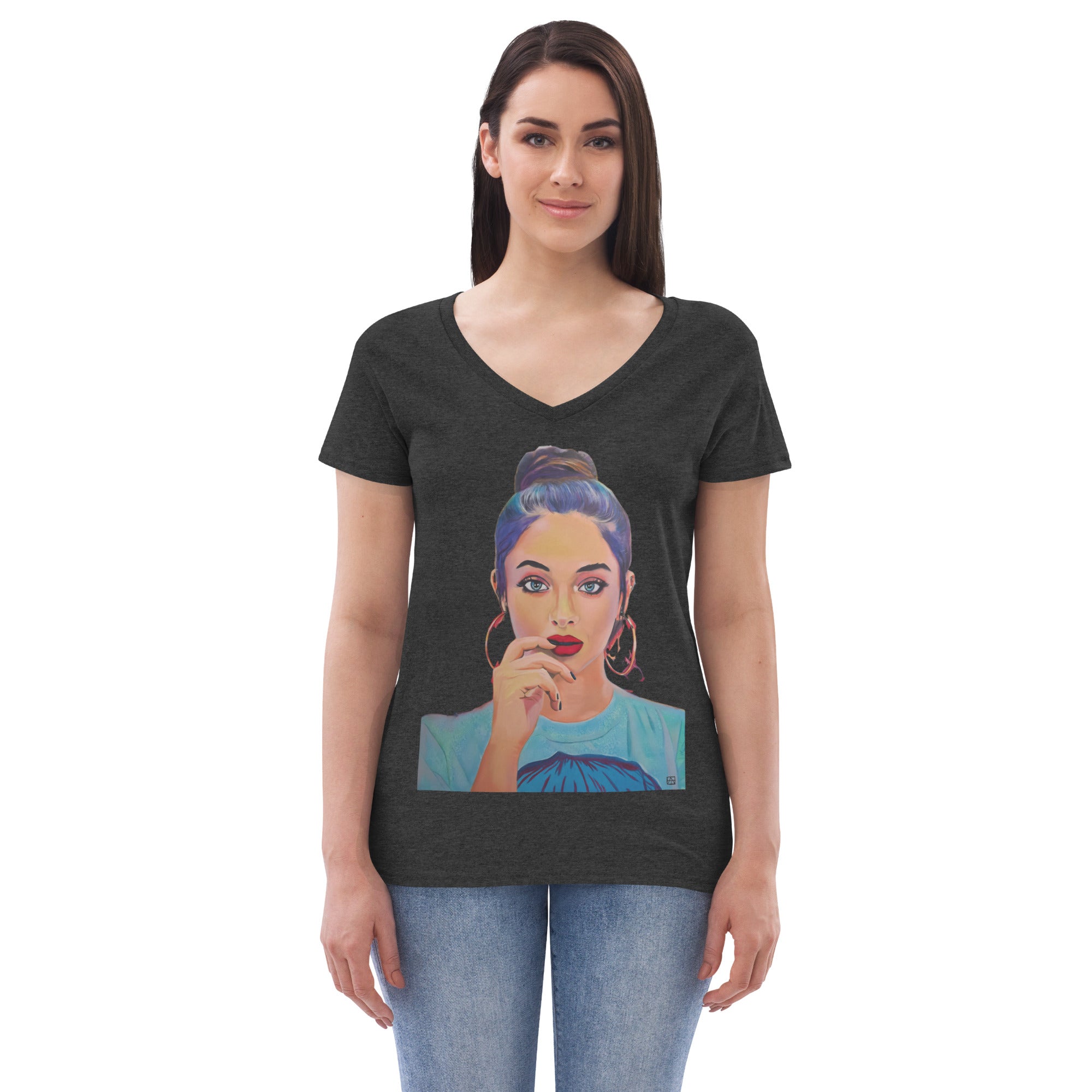 Extra Ordinary Women’s recycled v-neck t-shirt